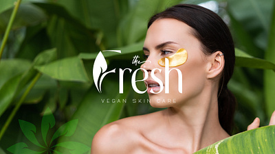The Fresh | Skincare Branding brand identity branding christian graphic design cosmetic instagram graphics logo design skincare sustainable vegan