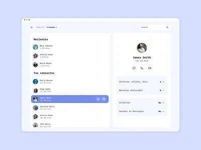 Contact list light version android app appdesign application chat clean design desk dribbble ios light lightmode list listuser ui uidesign uiux ux web webdesign