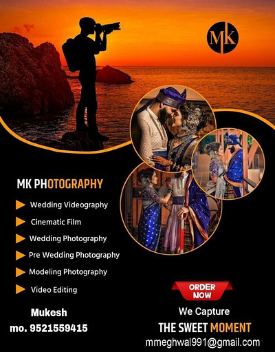 wedding and Photography poster, Flyer, Brochure, Pamphlet design brochure design flyer design pamphlet design photography poster design wedding design