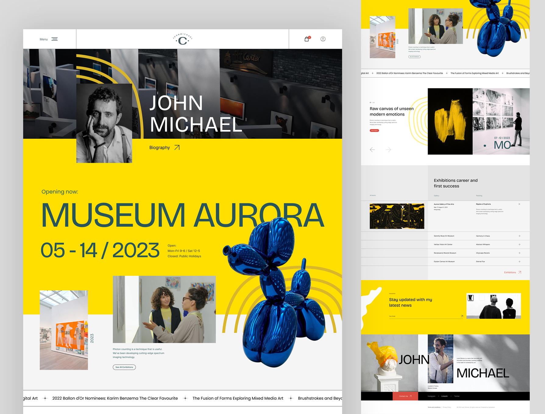 A Modern Joomla Template ui