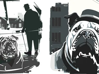 E-book illustration blackwhite design ebook graphic design illustration