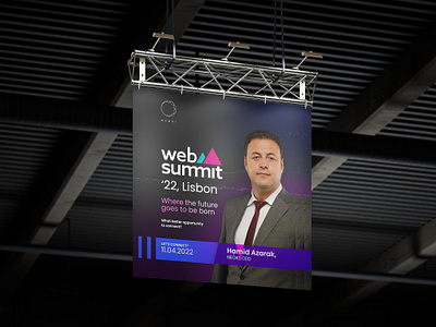 Web summit event banner design for Neoki web3 multi-metaverse banner banner design blockchain brand design branding colourful crypto design event graphic design metaverse post post design poster poster design saas social media summit tech web3