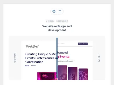 Eclectic Events - Landing Page awesome events eclectic events events events app events app design events branding events calender events design events landing page events landing page design events logo events website festival festival and events landing page ui design uiux upcoming events upcoming evets virtual events
