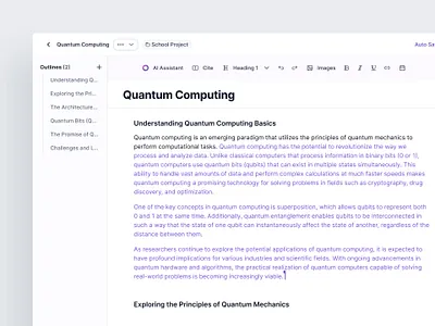 Cowriter AI text editor ai text ai text editor animation block editor chatbot cowriter dashboard prod product design ui
