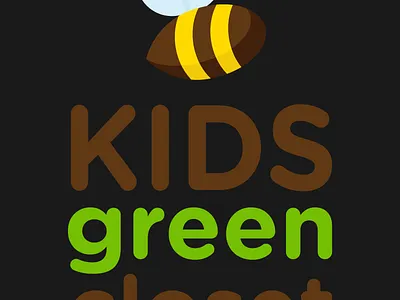 Kids Green Closet branding digital illustration graphic design illustration logo