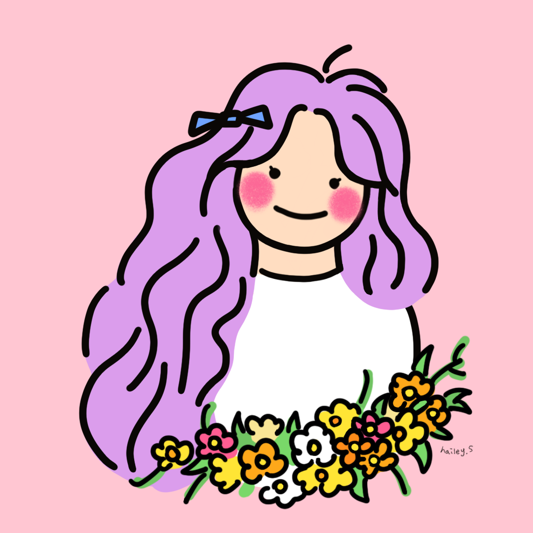 Illustration Works_with flower character design graphic design illustration