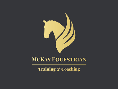McKay Equestrian Logo Design equestrian logo