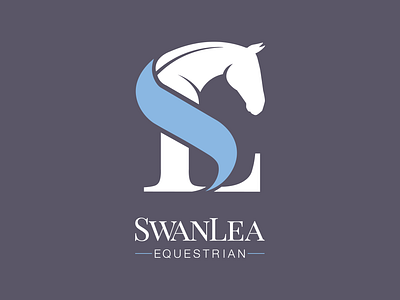 SwanLea Equestrian Logo Design equestrian logo