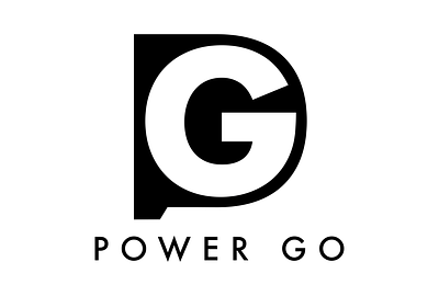 Power go Logo brand brand identity branding design illustration logo logo design minimal logo minimalistic typography