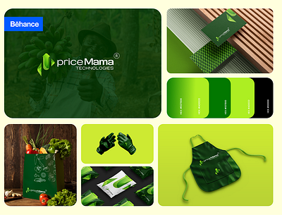 Brand Identity for PriceMama Technologies agriculture brandidentity branding identity logo logodesign logodesigner logoideas logomark