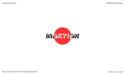 Martian | Clothing Brand branding design graphic design illustration logo typography vector