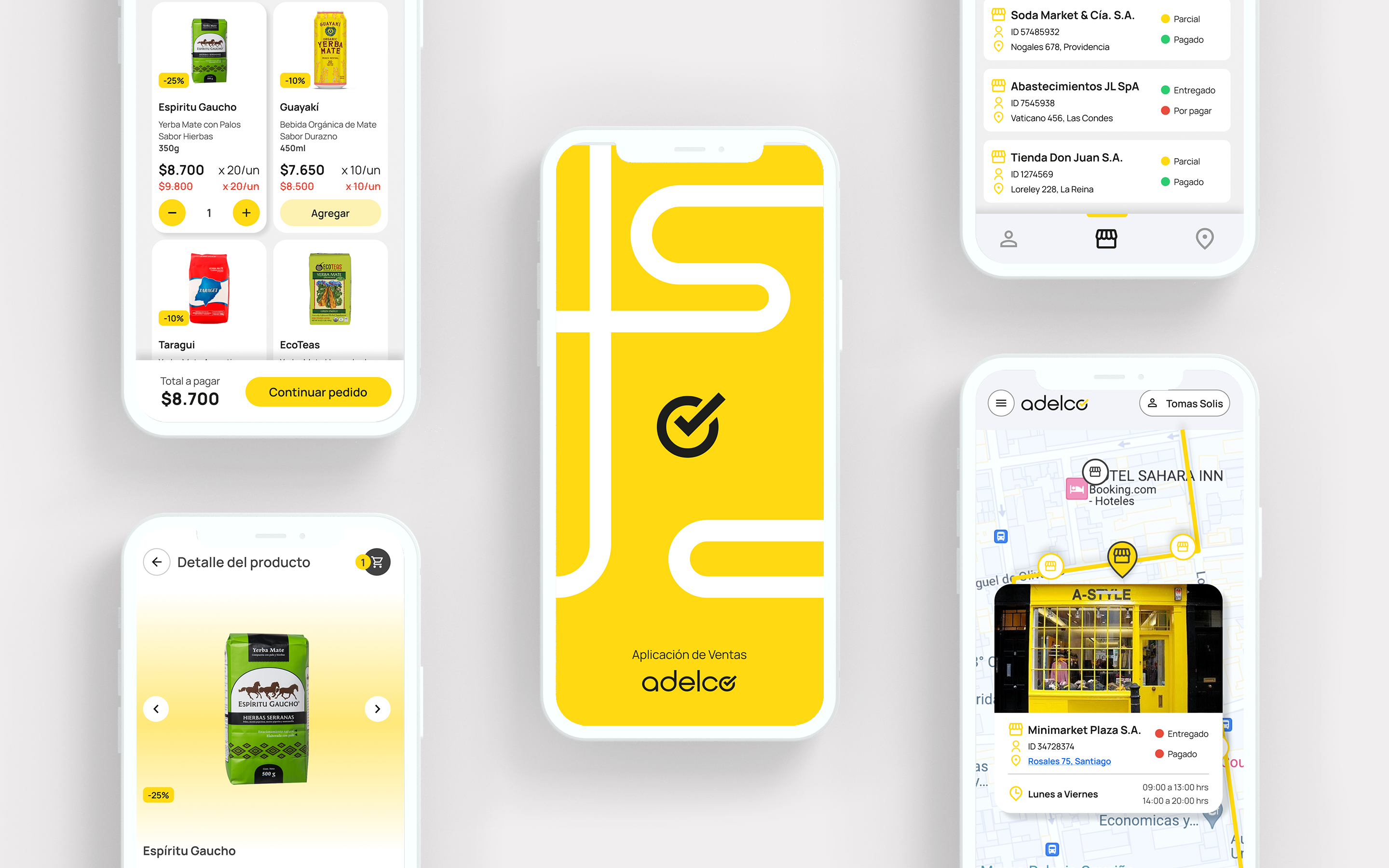 Key Task App to Empower Sales Team app design figma prototype ui ux