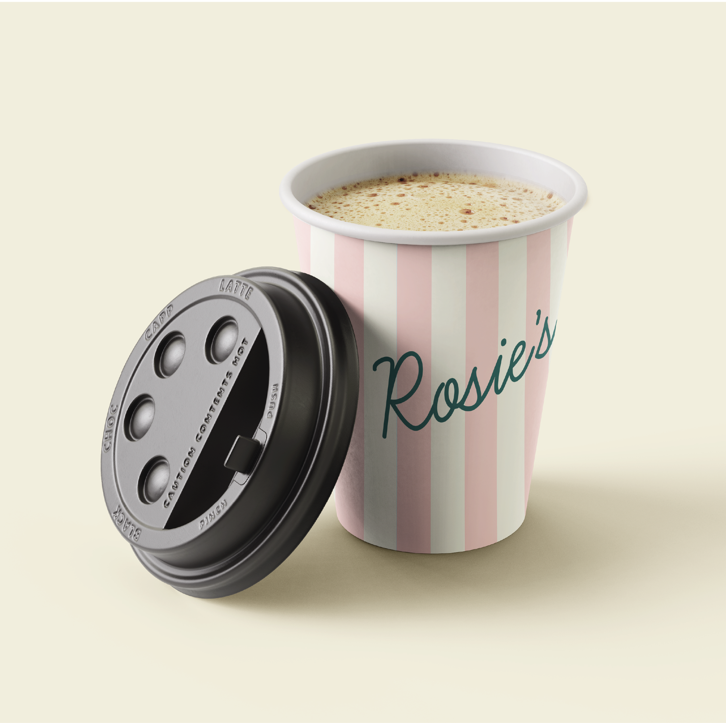 Rosie's Bakery Brand Design branding cafe branding coffeebranding graphic design illustrator indesign logo menu desing mockup photoshop vintage vintage branding