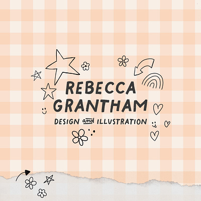 Rebecca Grantham - Personal Branding branding graphic design illustration logo logo design photoshop