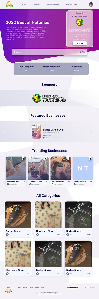 Best Of Natomas Website UI UX Design adobe xd ecommerce figma landing page landing page design mobile app mobile app design mobile app ui ux design prototyping shopify ui ui ux ui ux design uiux website design website ui ux design wireframes