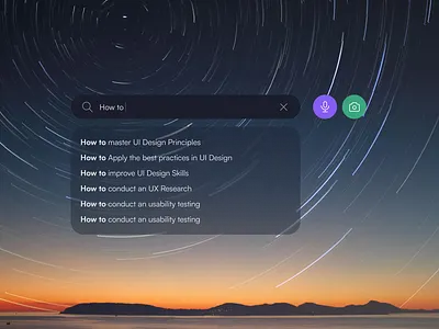 Search Screen dailyui61 design search searchscreen ui ux web design