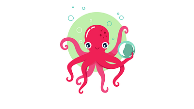 Octopus illustration art books cute illustration cute octopus design illustration octopus vector