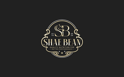 Logo design concept for "Shae Bean" brand identity horse logo logo
