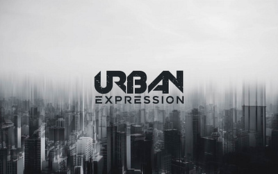 Logo design concept for "Urban Expression" brand identity logo urban expression