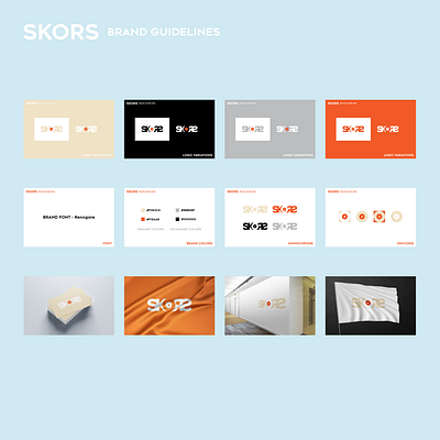 Skors Brand Guide brand guide