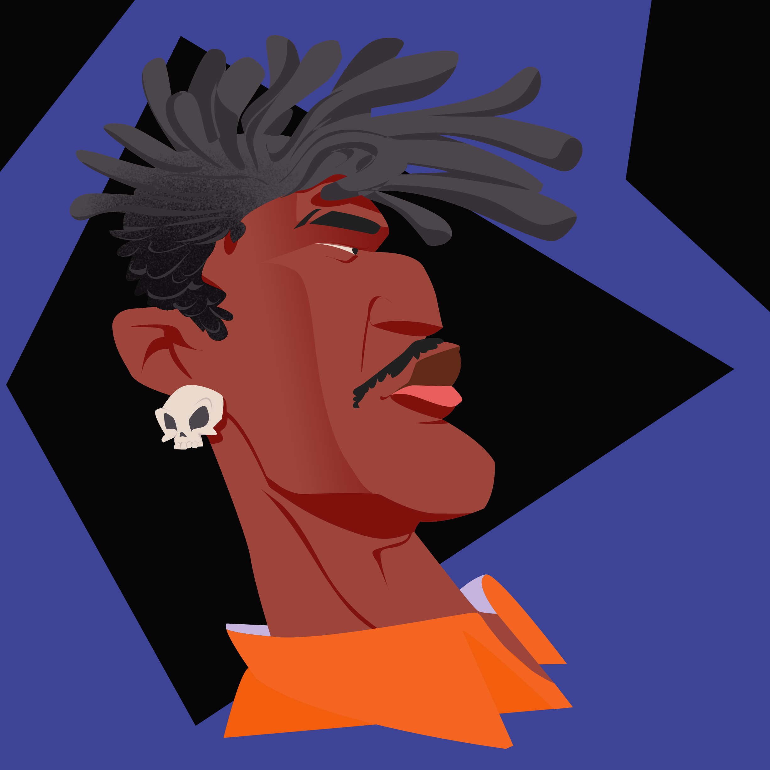 Portrait Peoples in my head design graphic design illustration portrait