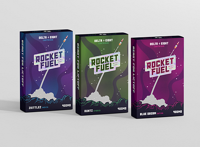 Rocket Fuel Branding & Logo Design branding design system graphic design illustrator logo mockup packaging design photoshop product design ux