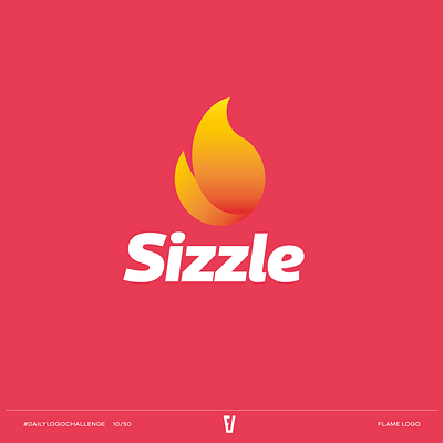 Sizzle - Day 10 Daily Logo Challenge branding graphic design logo