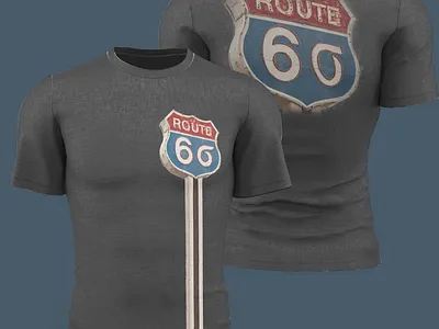 Sigma AOP design black shirt blue and red sign blue sign with 66 branding cmyk fashion fashion wear graphic design route 66 route66sigma sigma sigma sign sigmasign tee trending tshirt