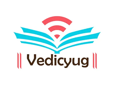 Vedic yug (logo type) branding logo