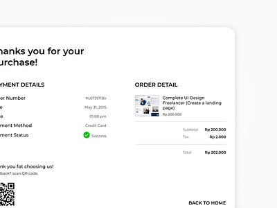 Purchase Receipt, Dailyui 17 design figma payment recie ui uidesign uiux webdesign