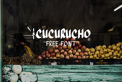 Cucurucho - Free Font display font free free font freebie hand drawn retro type typeface vintage
