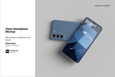 Clean Smartphone Mockup view