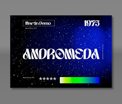 ANDROMEDA* /Layout Design 3d brand identity branding design graphic design logo typography
