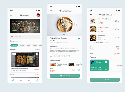 Maem - Food App app food food app food delivery food design food order food service mobile mobile app mobile app design mobile design service ui ux