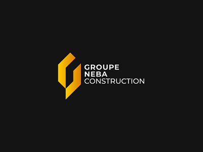 Groupe Neba construction Logo branding logo