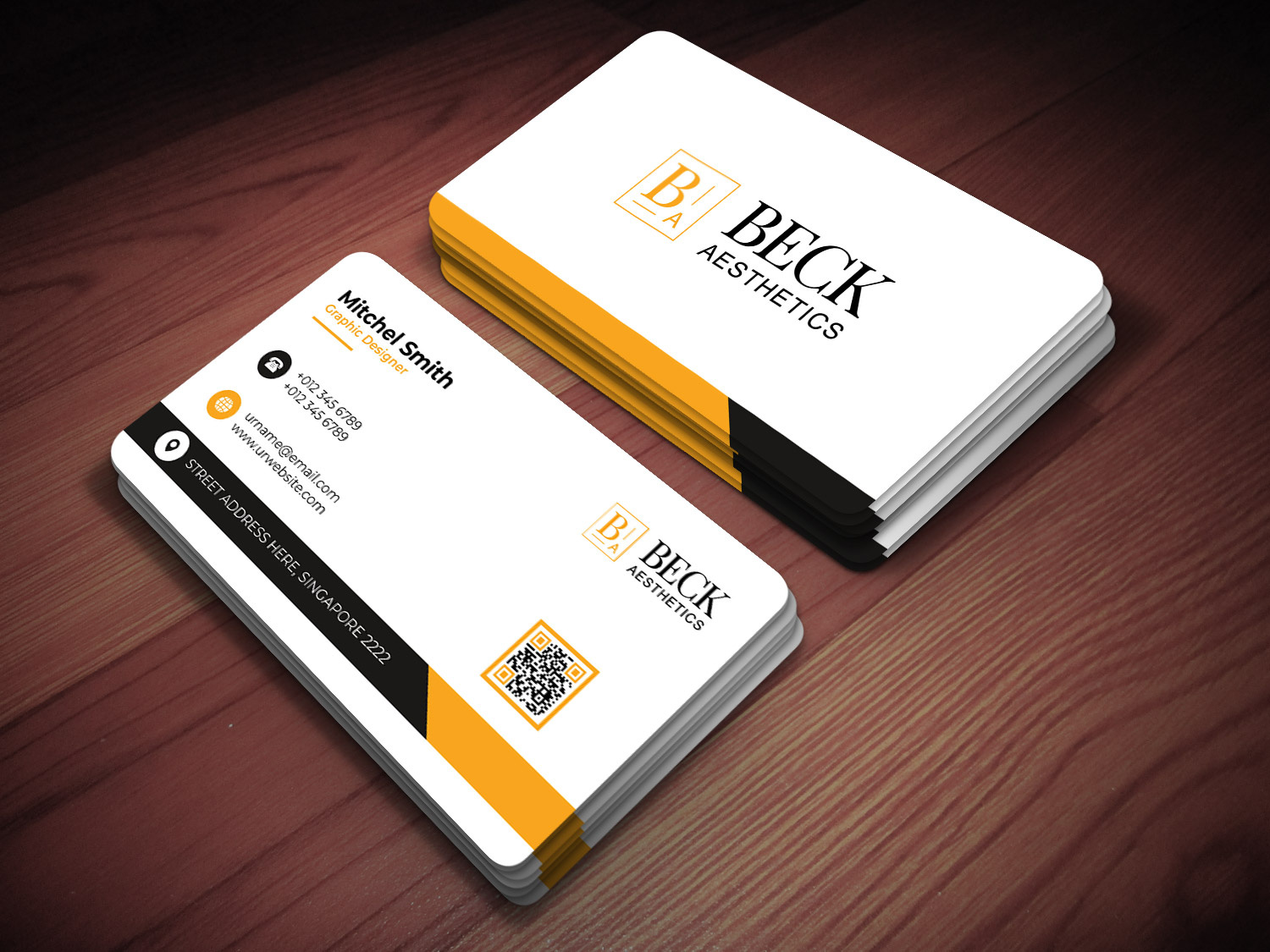 Example of Business Card Design