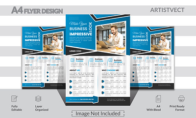 Business Flyer Design ads branding business flyer corporet creative design flyer design graphic desgn layout logo marketing modern poster social media