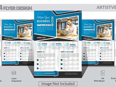 Business Flyer Design ads branding business flyer corporet creative design flyer design graphic desgn layout logo marketing modern poster social media