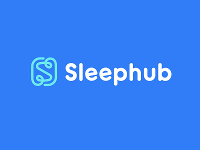 Sleephub #2 bold branding furniture letter s logo logodesign mattress modern sleep