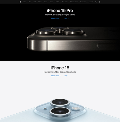 Apple Homepage