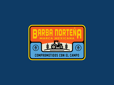 BARBA NORTE A AGRONOM A by WEIRDFACE BRAND on Dribbble