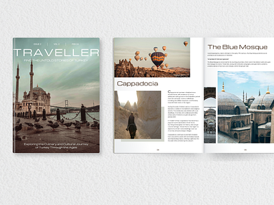 Travel Magazine ui