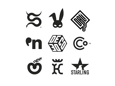 Some logos brandidentity branding design logo logodesign logodesigner logotype typography