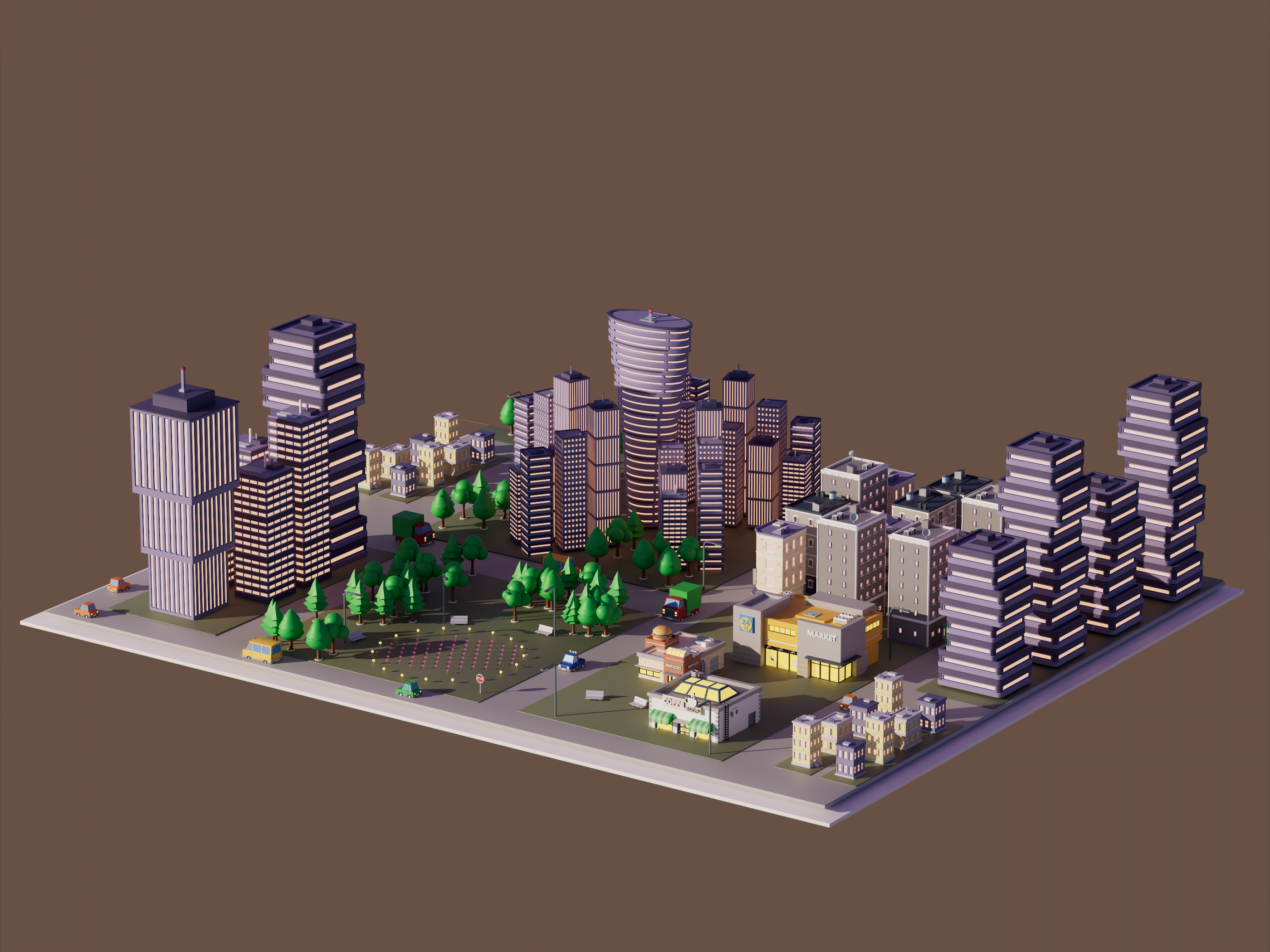 Example of Isometric 3D Design