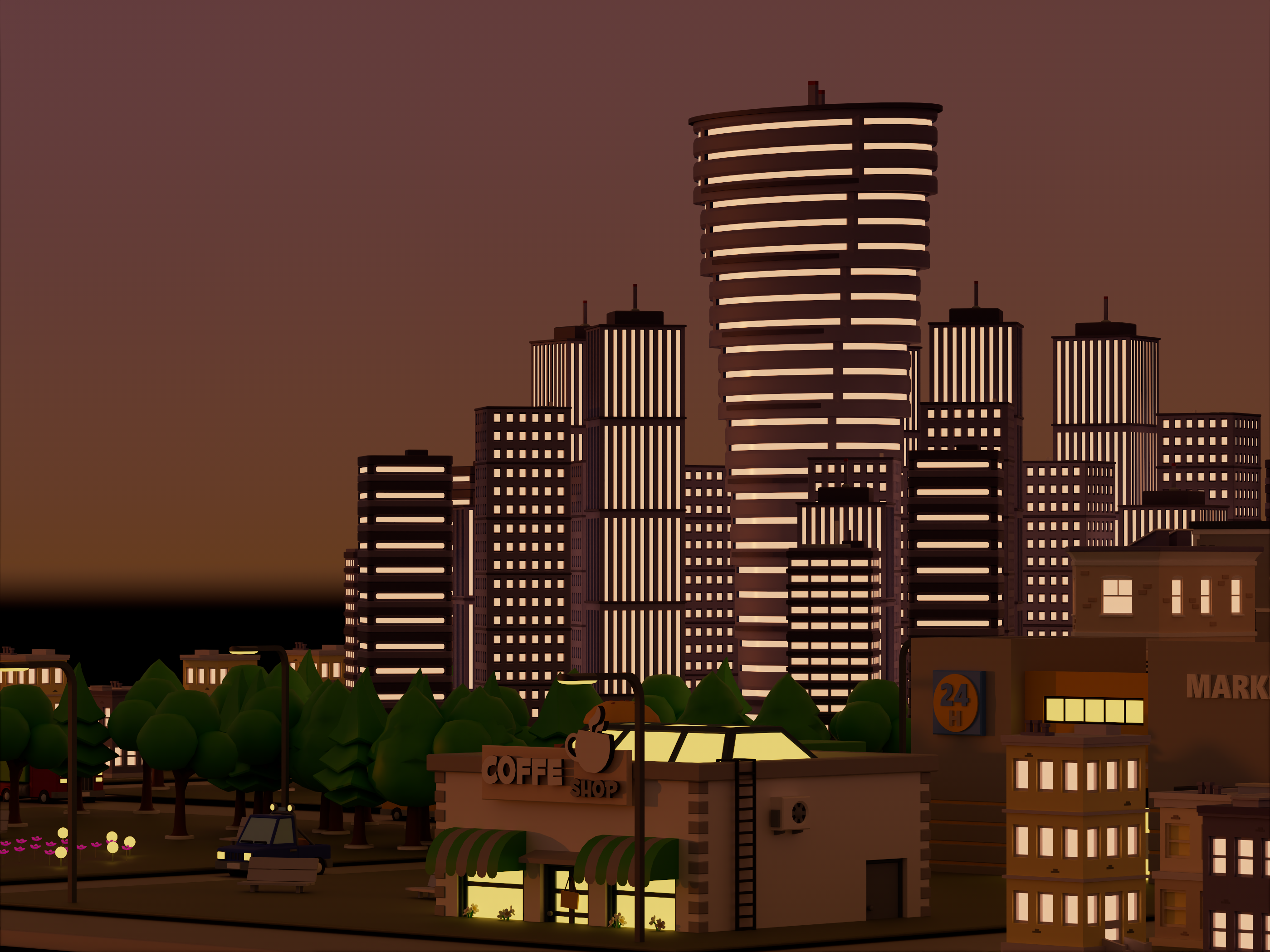 Example of Isometric 3D Design