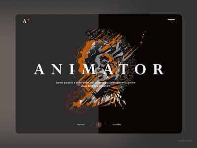 Animator Web UI 3d animation branding motion graphics ui