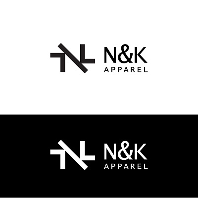 NK Lettermark Logo apparel brand identity branding design fashion graphic design icon inspiration k logo line art logo logo maker logo type minimal n logo nk lettermark vector