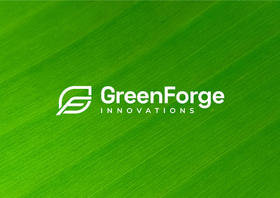GreenForge Innovations Final Logo branding design design logo graphic design logo logo design logo project modern