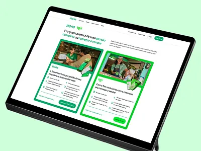 Comparision page between Stone and Ton brands comparision desktop e commerce layout pricing ui ux