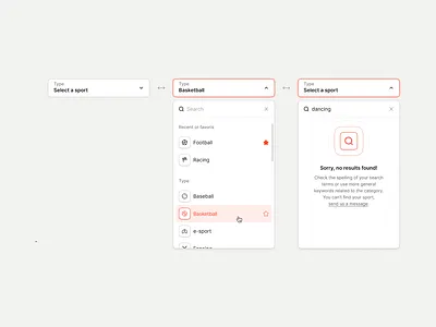Dropdown menu ⬇️ clean dropdown ui userinterface ux
